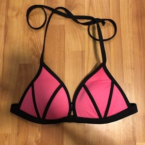 Pink Victoria secret bikini top